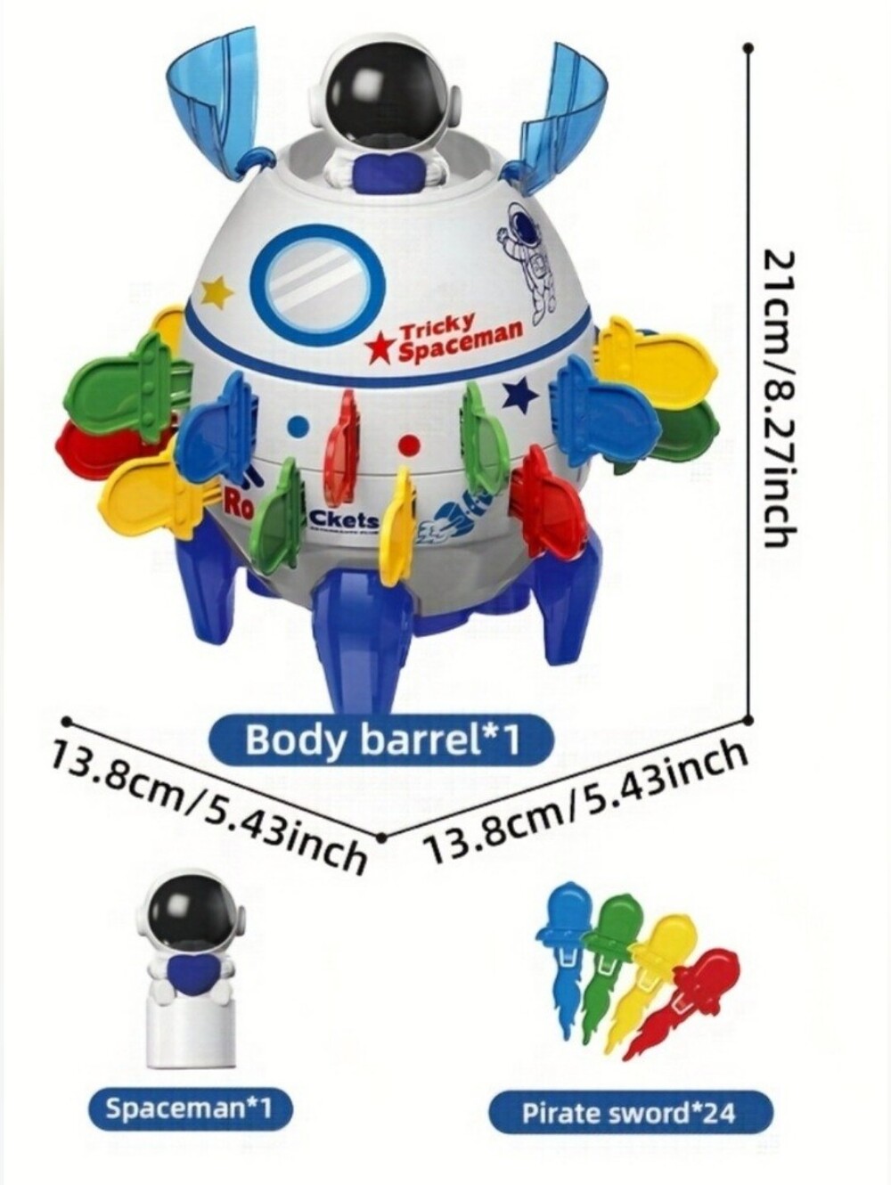 Crazy Astronaut Tricky Spook Game l Brand new l Family Child  interaction l Rare